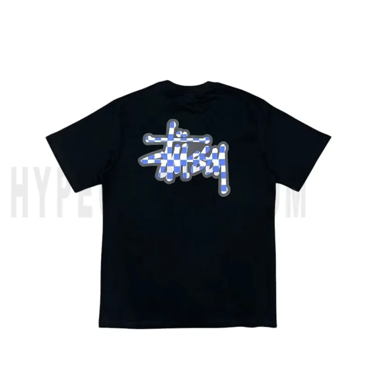 The back of the black clothes