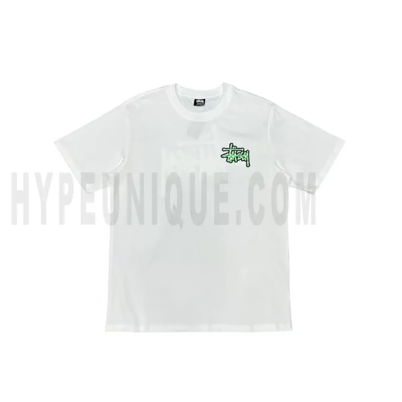 The front of the white clothes