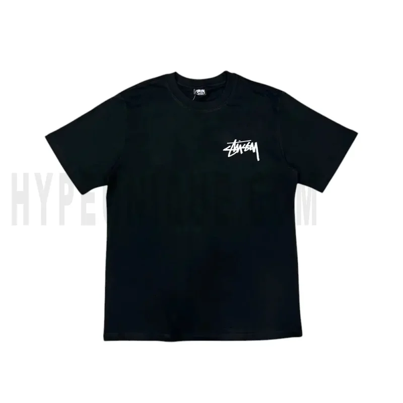 The front of the black clothes