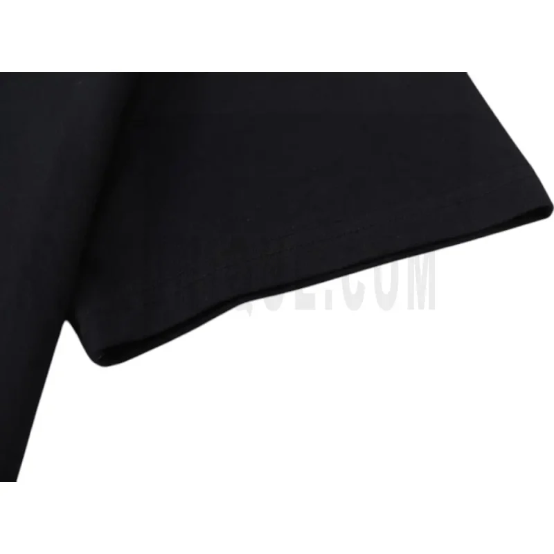 The sleeves of the black clothes