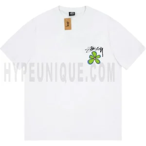 Stussy Flower Script Logo T-Shirt