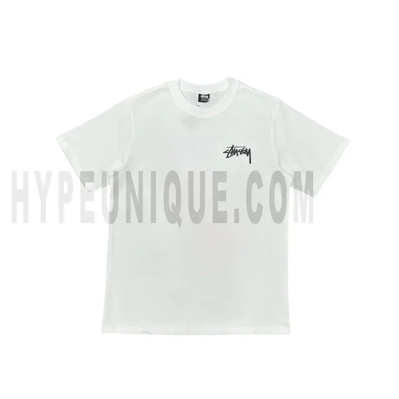 The front of the white clothes