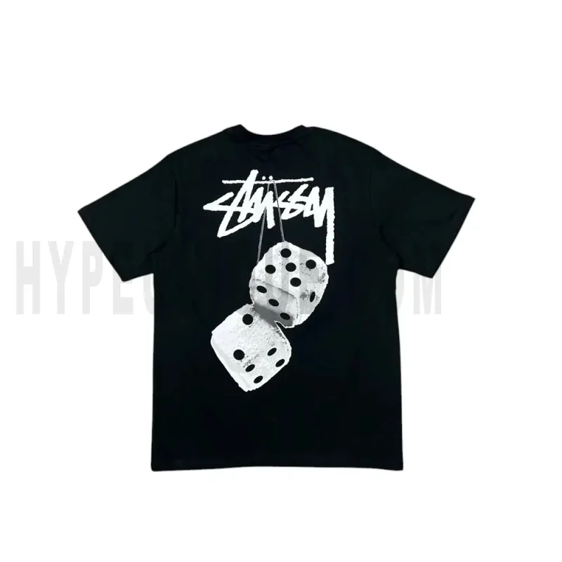 The back of the black clothes