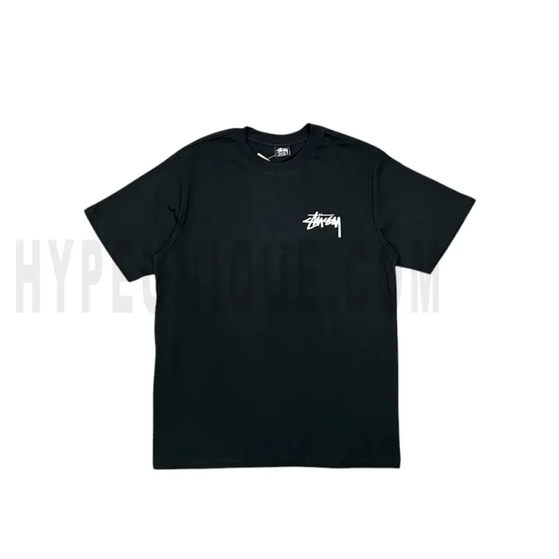 The front of the black clothes