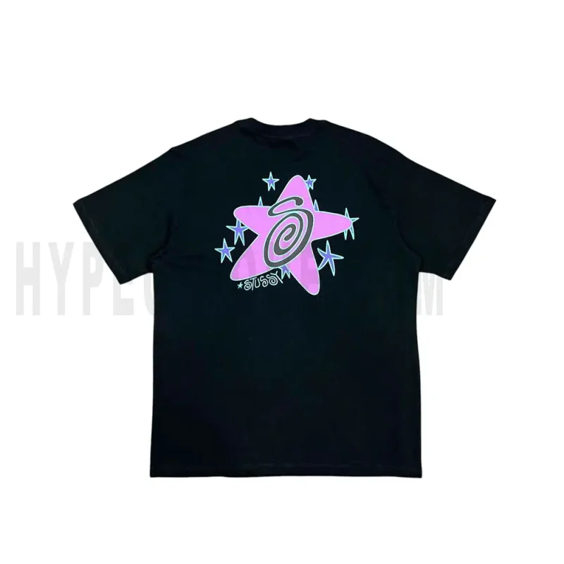 The back of the black clothes