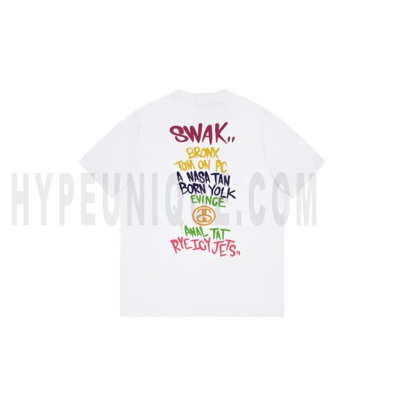 The back of the white clothes
