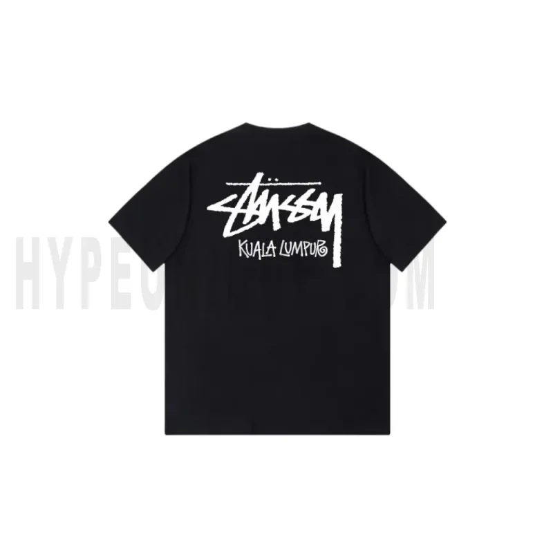 The back of the black clothes