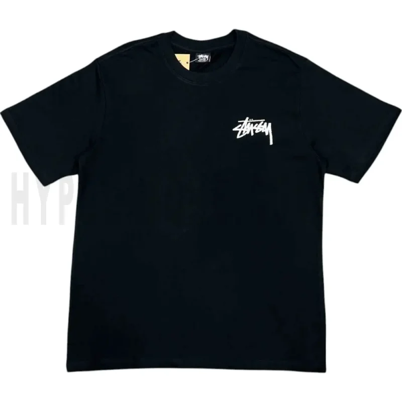 The front of the black clothes