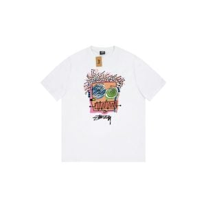 The front of the white clothes