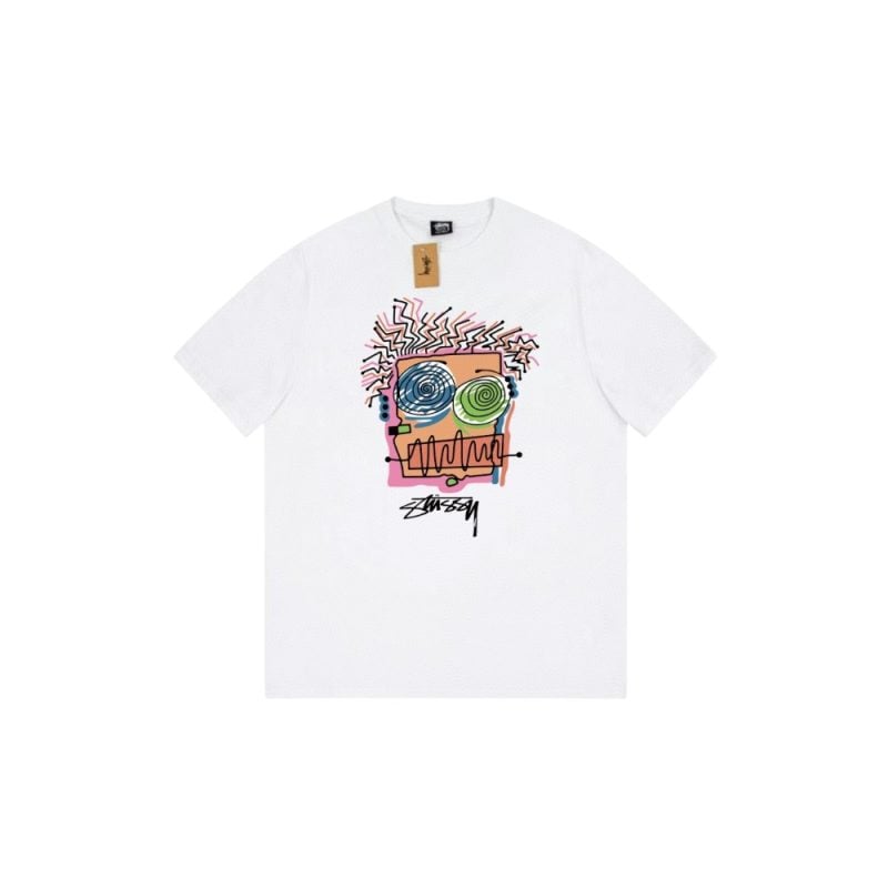The front of the white clothes