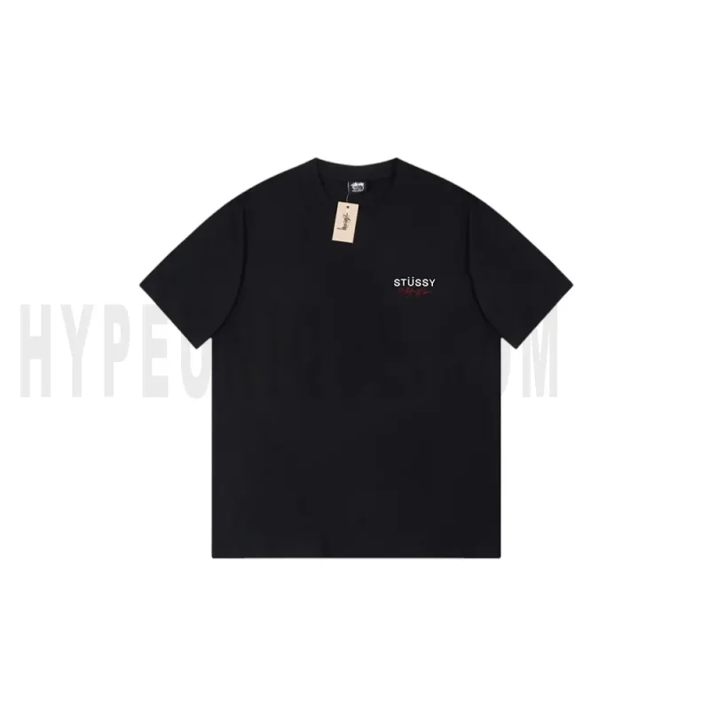 The front of the black clothes