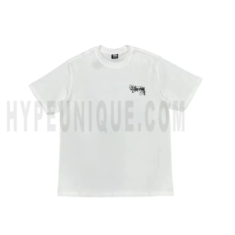 The front of the white clothes