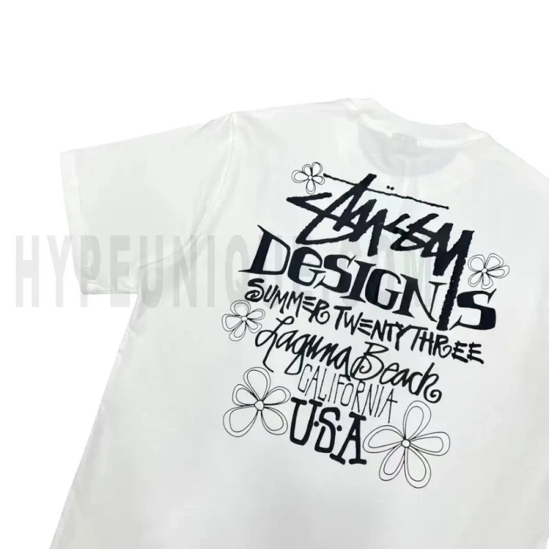 The back of the white clothes