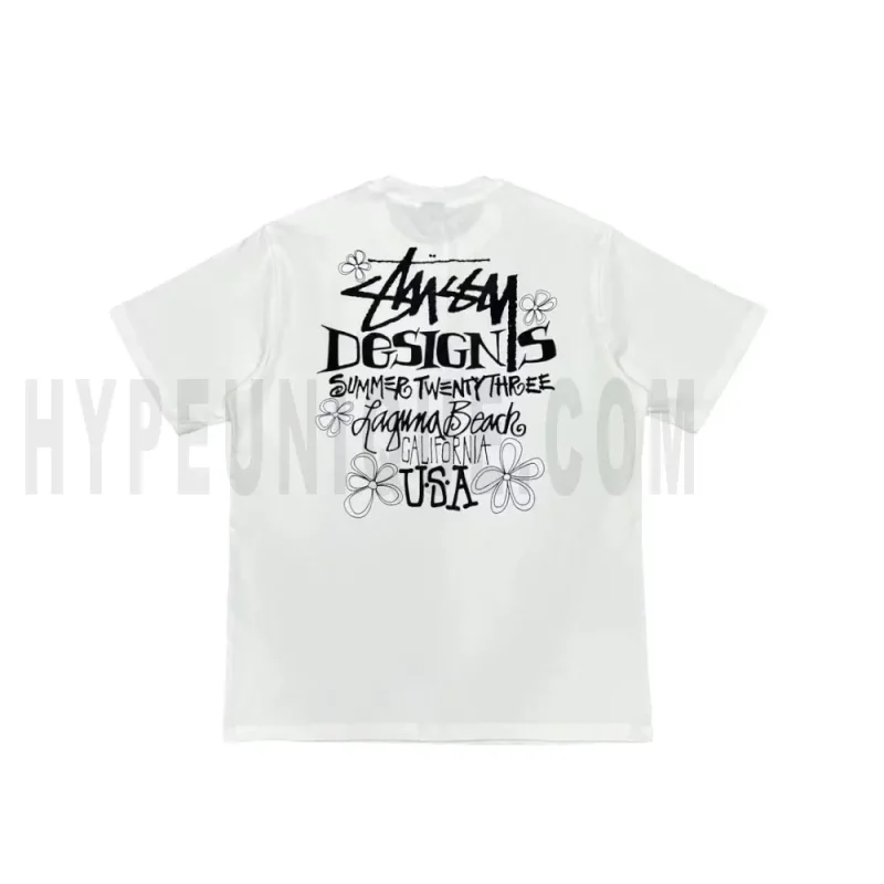 The back of the white clothes