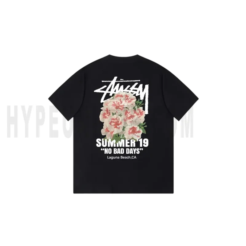 The back of the black clothes