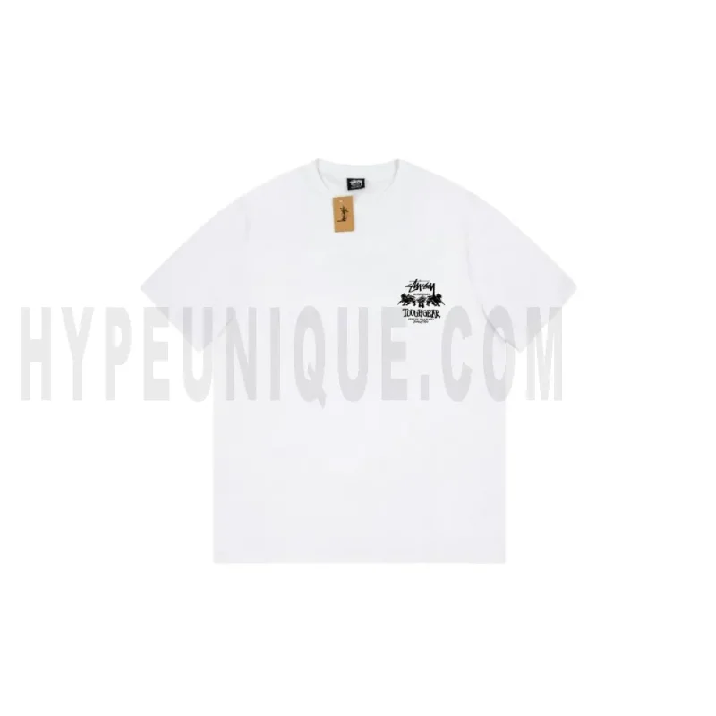 The front of the white clothes