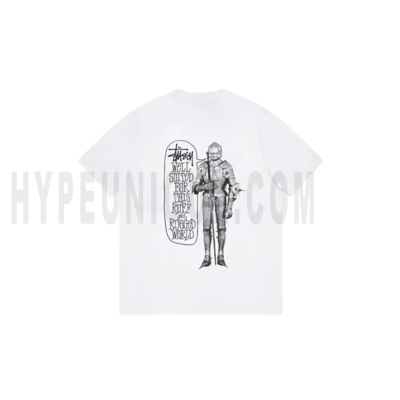 The back of the white clothes