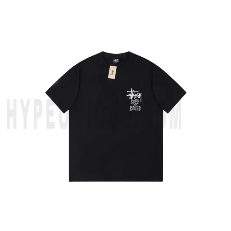 The front of the black clothes
