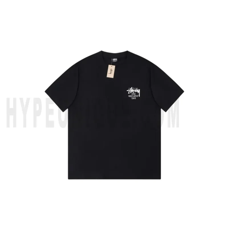 The front of the black clothes