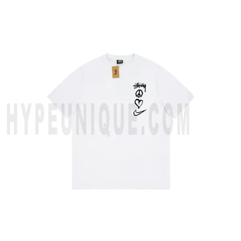 The front of the white clothes