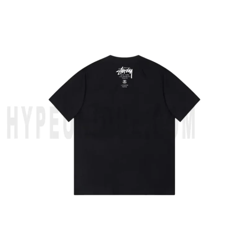 The back of the black clothes