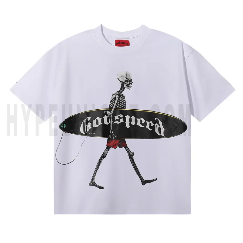 The front of the white clothes