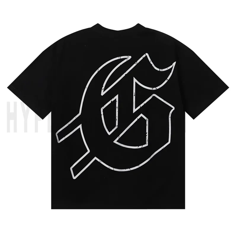 The back of the black clothes