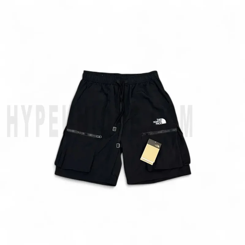 The front of the black short
