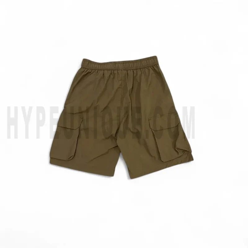 The front of the brown short