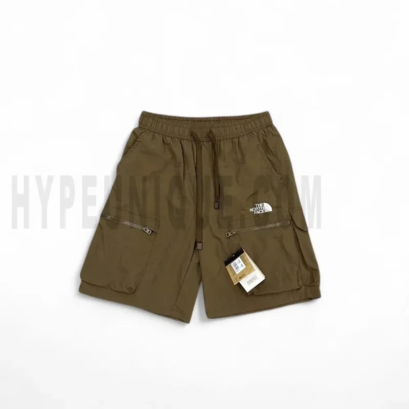 The front of the brown short