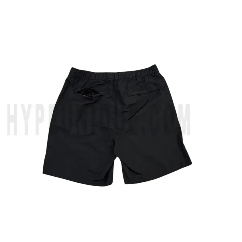 The back of the black short