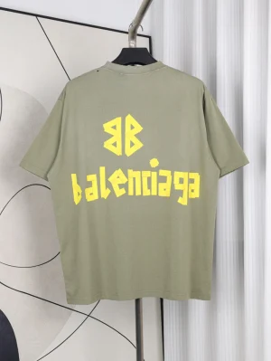 Yellow Rubber Strip Logo Print T-Shirt