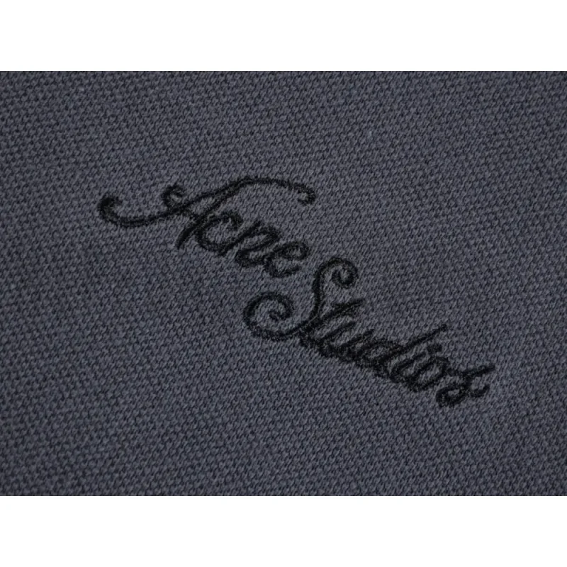 Embroidered graphic on the front of the clothes