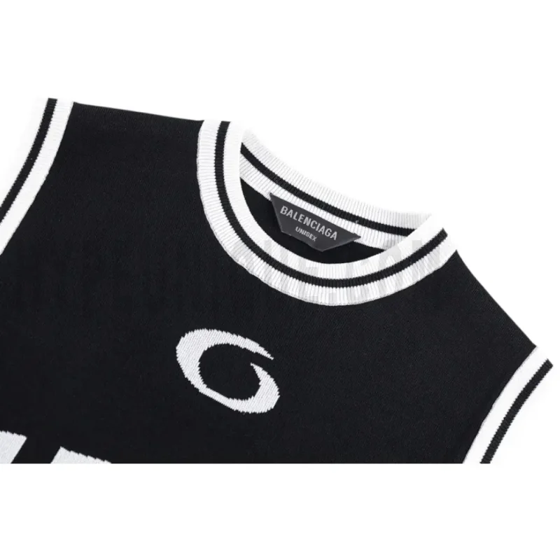 Athletic Varsity Mesh Tank Top - Image 5