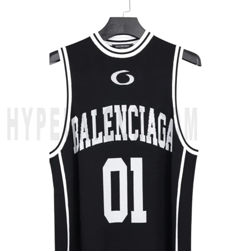 The front of the black clothes