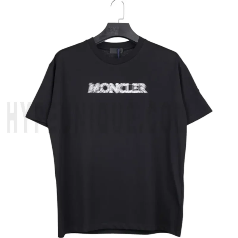 Blurred Logo Cotton T-Shirt