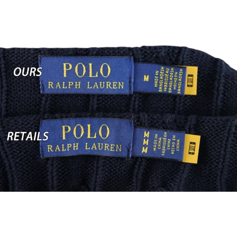 Brand Label Comparison Chart
