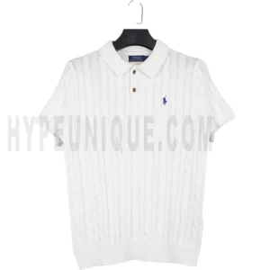 Cable-Knit Cotton Sweater T-shirt