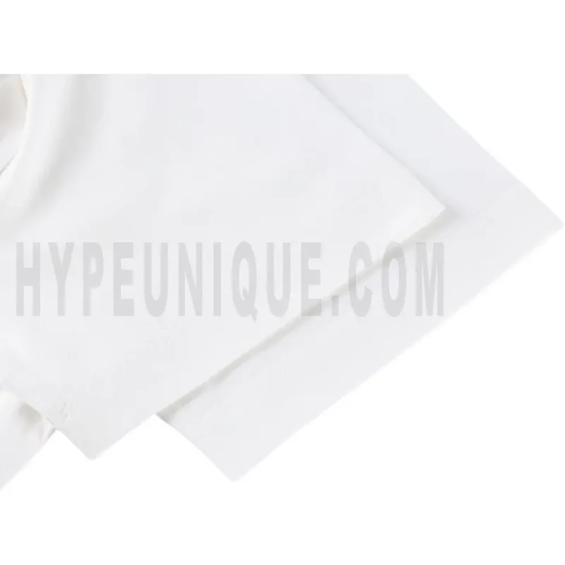 The sleeves of the white clothes