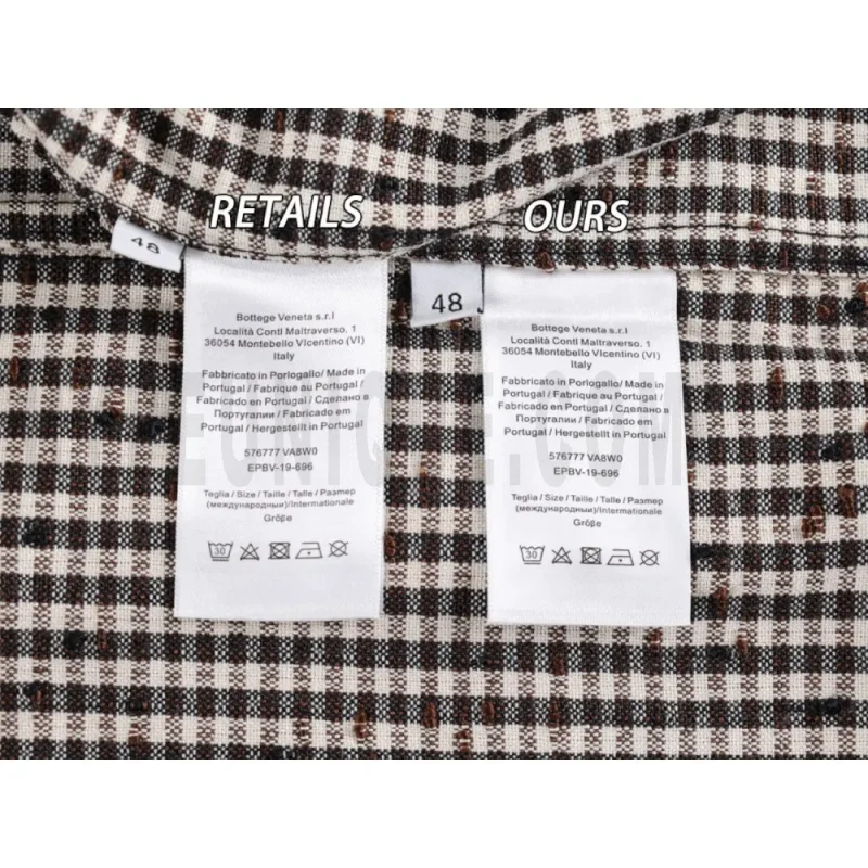 Washing Label Comparison Diagram