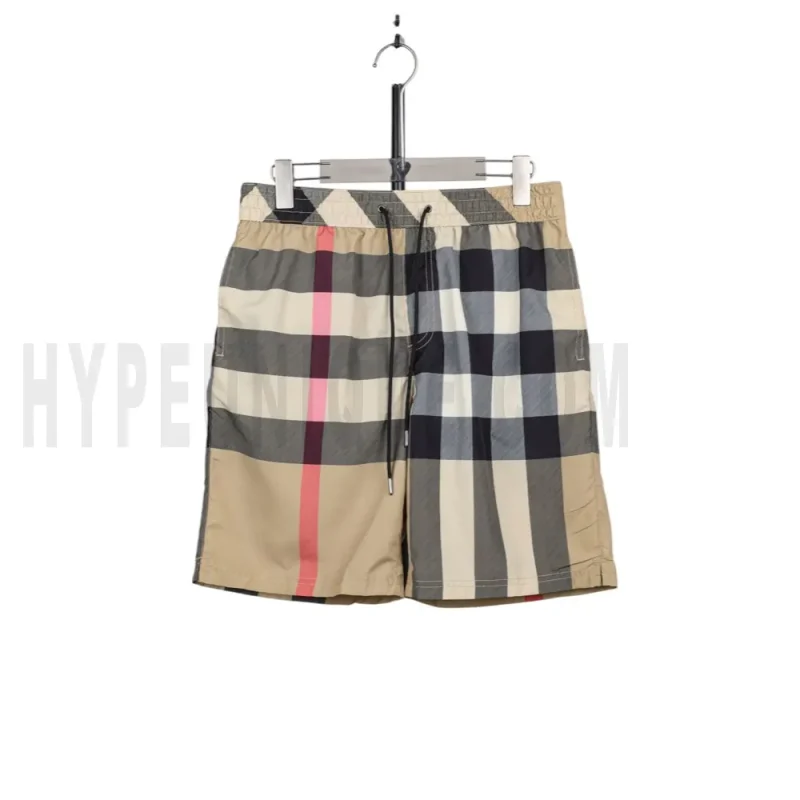 Check Swim Shorts
