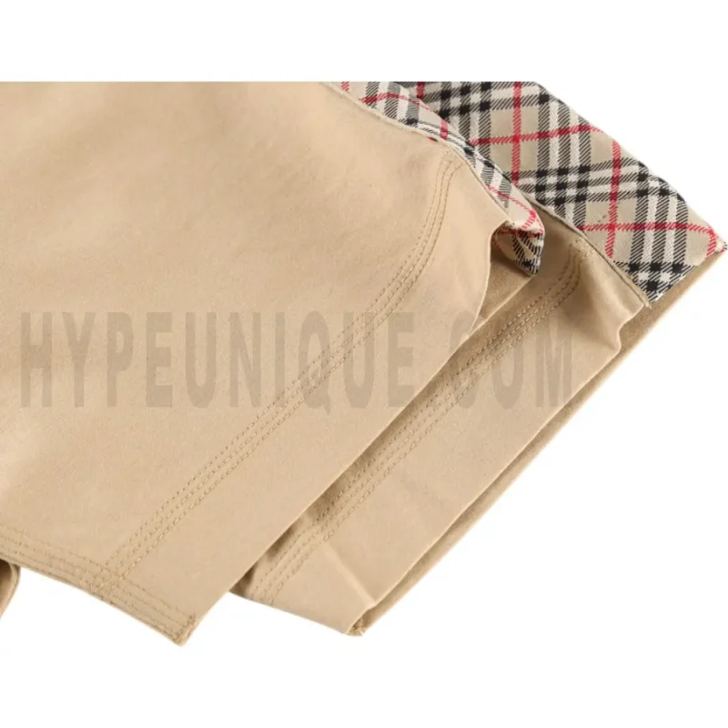 The sleeves of the brown clothes