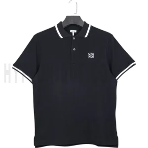 Contrast-Tipped Embroidered Logo Polo Shirt