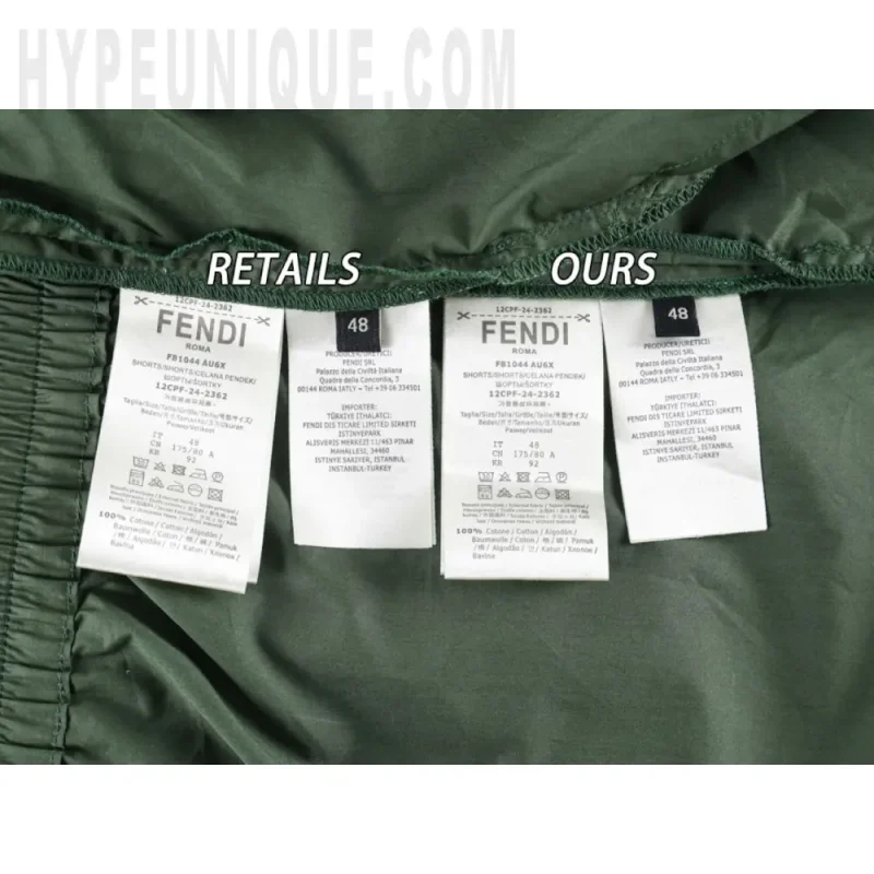 Washing Label Comparison Diagram