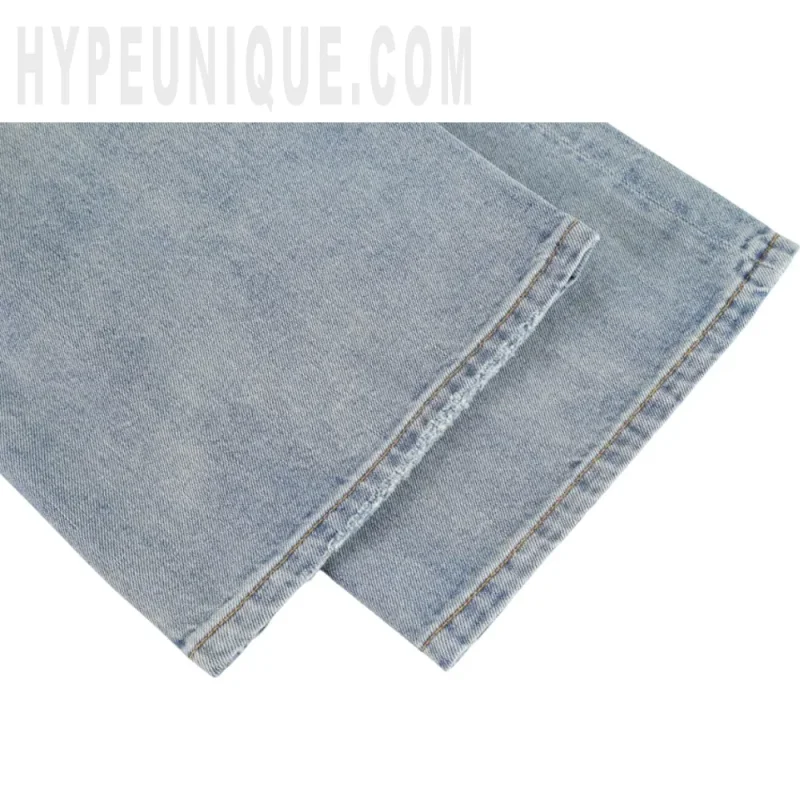Leg opening detail image of the pants