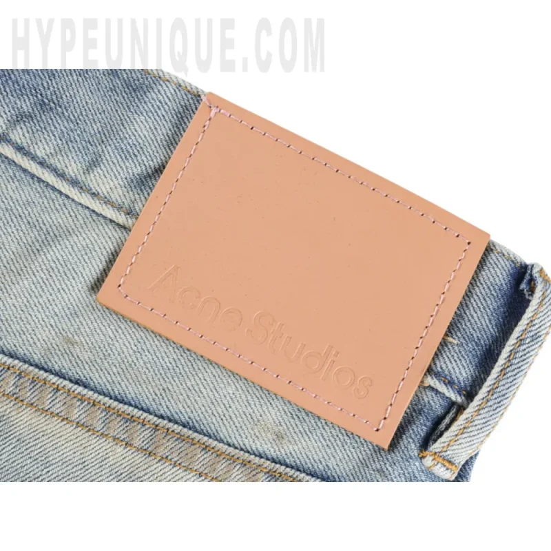 a close up of a leather patch