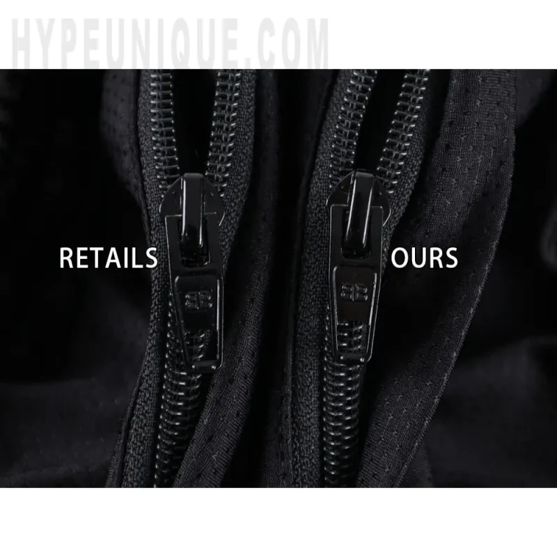 Zipper detail of the pants
