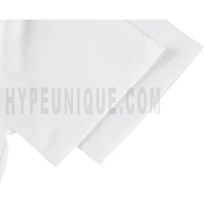 The sleeves of the white clothes