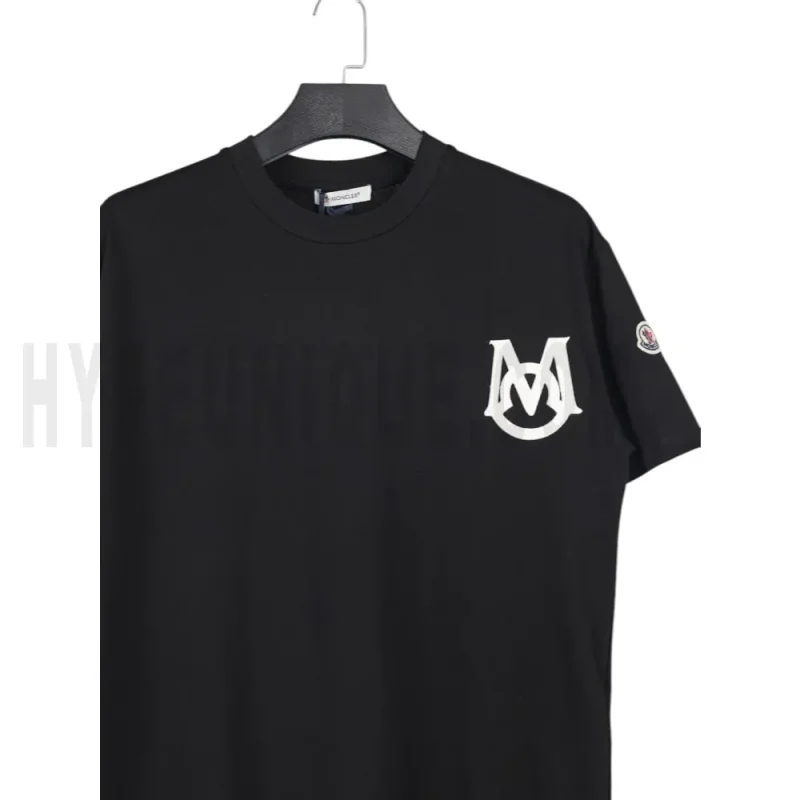 The front of the black clothes
