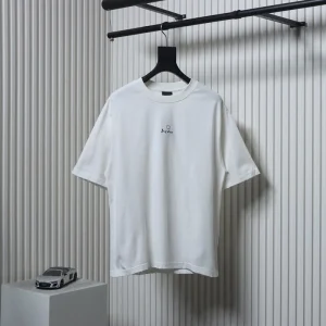 Embroidered Heart Hole Logo T-Shirt